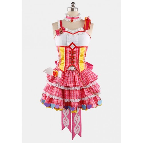 The Idolmaster Cinderella Girls Himitsu No Toilette Shin Sato Sugar Heart Cosplay Costume