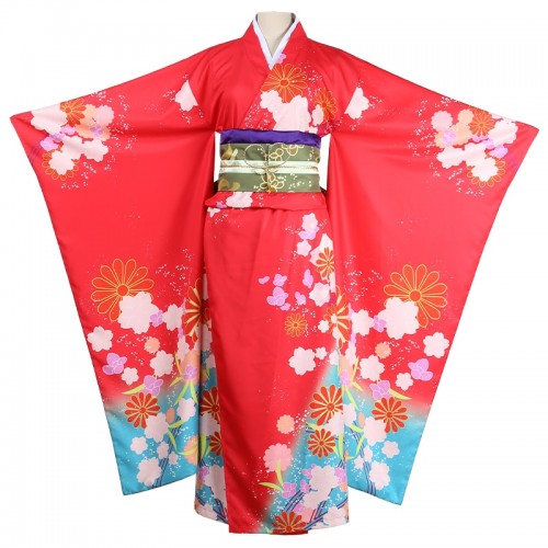Fate Grand Order Marie Antoinette Kimono Cosplay Costume
