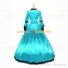 Marie Antoinette Renaissance Period Reenactment Green Lace Dress Ball Gown