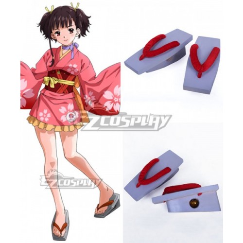 Kabaneri of the Iron Fortress Mumei Kimono Red Cosplay Shoes