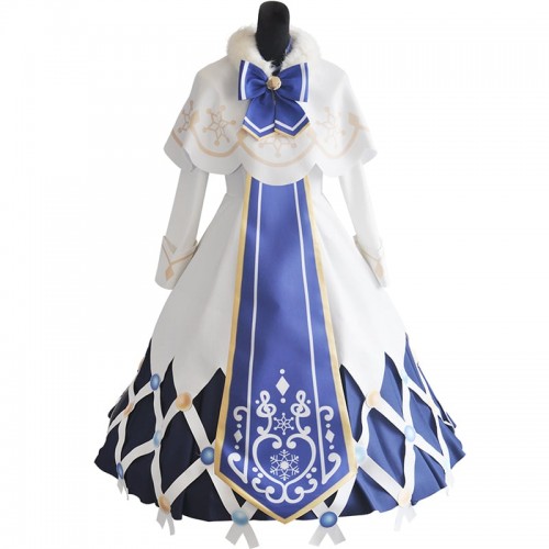 Vocaloid Snow Miku 2021 Cosplay Costume