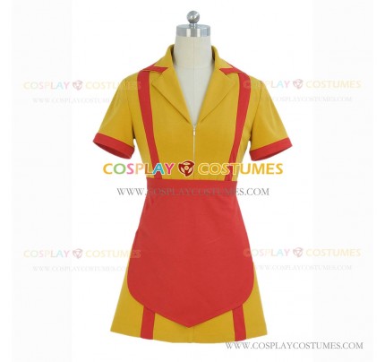 2 Broke Girls Cosplay Max Black Caroline Channing Costume Dress