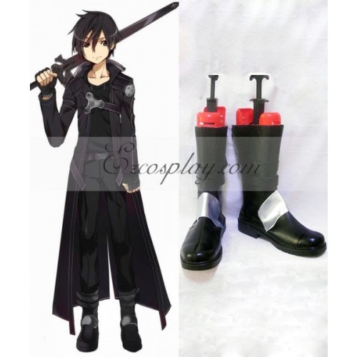 Sword Art Online Kirito Cosplay Shoes