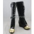 League Of Legends LOL Officer Caitlyn Black Shoes Cosplay Boots