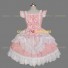 Super Cute Pink Sweet Love Lolita Dress Sleeveless Ruffle Dress