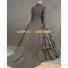 Victorian Lolita Vintage Ball Gown Prom Little Women Royal Dress Grey