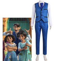 Encanto Agustín Madrigal Cosplay Costume