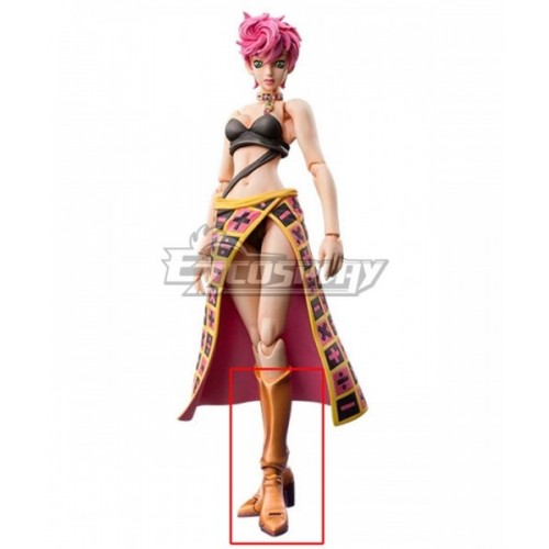 JoJo's Bizarre Adventure Trish Una Orange Yellow Shoes Cosplay Boots