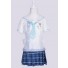 Love Live Eli Ayase Marine Ver Sailor Cosplay Costume