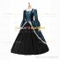 Victorian Punk Lolita Pagoda Sleeves Ball Gown Blue Dress