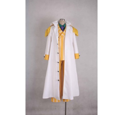 One Piece Kizaru Borsalino Navy Admiral Kizaru Cosplay Costume