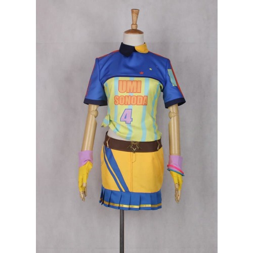 Love Live Umi Sonoda Baseball Ver Cosplay Costume