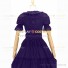 Reenactment Civil War Lace Lolita Recoco Layered Purple Ball Gown Dress