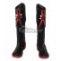 Cute High Earth Defense Club Love! Salty Sol Haruhiko Beppu Black Shoes Cosplay Boots