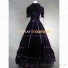 Renaissance Queen Elizabeth Theater Reenactment Royal Clothing Purple