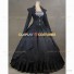 Renaissance Faire Victorian Style Adult Fancy Dress Evening Gown Black