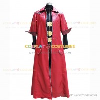 Devil May Cry Cosplay Dante Costume Adult Red Uniform Full Set Outfit