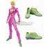 JoJo's Bizarre Adventure Vento Aureo Giorno Giovanna Green Cosplay Shoes