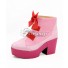 Pretty Cure Smile PreCure Hana Nono Cure Yell Pink Red Cosplay Shoes