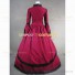 Marie Antoinette Royal Queen Renaissance Dress Evening Gown Wine