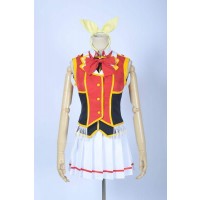 Love Live SR Card Hanayo Koizumi Red Cosplay Costume