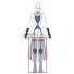 RWBY Season 3 Winter Schnee Ice Queen Gray Shoes Cosplay Boots