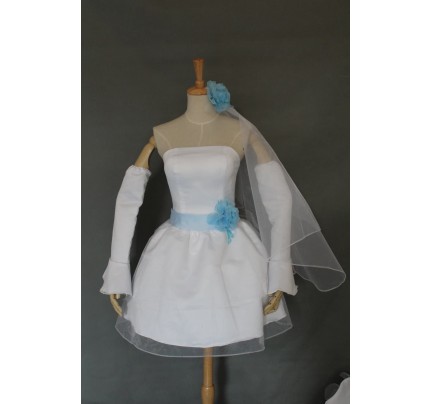 Love Live Umi Sonoda Bridesmaid Dress Cosplay Costume
