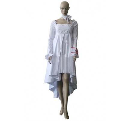 Vampire Knight Yuuki Cross White Gown Cosplay Costume