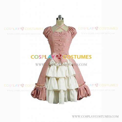 Sweet Love Lolita Dress Tiered Party Fancy Dress Pink