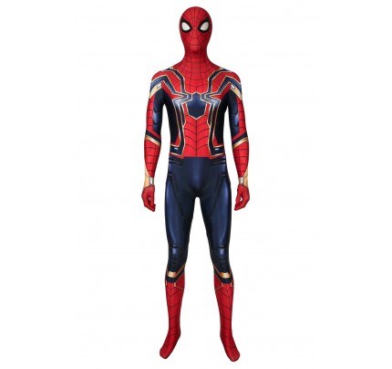 Avengers Endgame Spiderman Peter Parker Jump Cosplay Costume