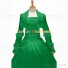 Gothic Lolita Victorian Rococo Stage Long Luxury Green Dress Ball Gown