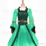 Marie Antoinette Renaissance Period Reenactment Green Lace Dress Ball Gown