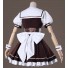 Vocaloid Kagamine Rin Cafe Maid Cosplay Costume