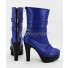 Sailor Moon Sailor Uranus Haruka Tenou Blue Shoes Cosplay Boots