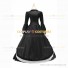 Victorian Punk Lolita Pagoda Sleeves Ball Gown Black Dress