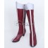 DC Comic Wonder Woman Movie Diana Prince Deep Red Shoes Cosplay Boots