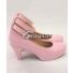 K Return Of Kings Neco Dress Pink Cosplay Shoes