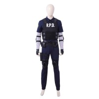 Resident Evil 2 Remake Leon S. Kennedy Cosplay Costume