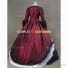 Marie Antoinette Royal Queen Renaissance Dress Evening Gown Prom Wine