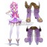 League of Legends LOL Star Guardian Lux Purple Shoes Cosplay Boots