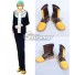 Touken Ranbu Ichigo Hitofuri Yellow Brown Shoes Cosplay Boots