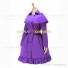 Classic Victorian Gothic Cape Coat Reenactment Light Purple Dress