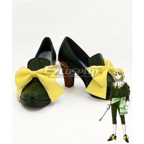 Black Butler II King Edward V Black Cosplay Shoes