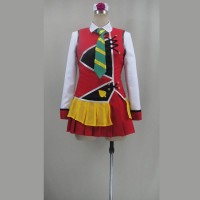 Love Live The School Idol Movie Nozomi Tojo Cosplay Costume (Red)