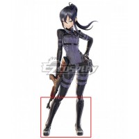 Sword Art Online Alternative: Gun Gale Online DLC Pitohui Black Shoes Cosplay Boots