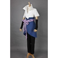 Naruto Uchiha Sasuke Cosplay Costume - 4th Edition