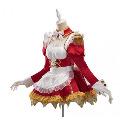 Fate Grand Order Nero Maid Dress Cosplay Costume