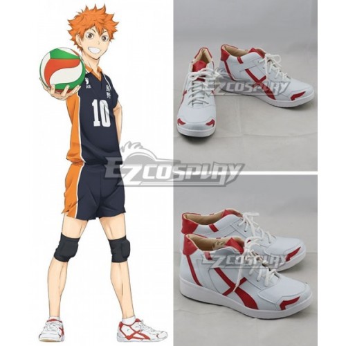 Haikyuu!! Shoyo Hinata White Cosplay Shoes