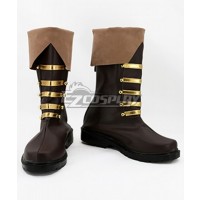 Ensemble Stars Shino Hajime Brown Shoes Cosplay Boots