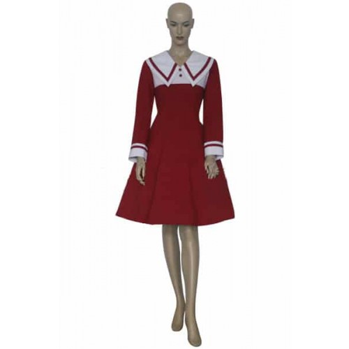 Chobits Chii Red & White Cosplay Costume Dress